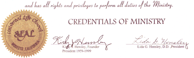 Official Signature