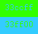 33ccff-33ff00